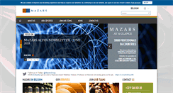 Desktop Screenshot of mazars.be