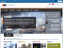 Tablet Screenshot of mazars.com.br