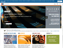 Tablet Screenshot of gcc.mazars.com