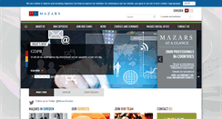 Desktop Screenshot of eng.mazars.se