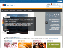Tablet Screenshot of mazars.jp