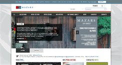 Desktop Screenshot of mazars.fr