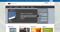 Desktop Screenshot of mazars.cm
