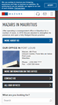 Mobile Screenshot of mazars.mu