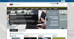 Desktop Screenshot of mazars.com