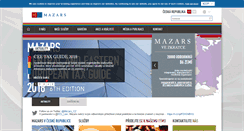 Desktop Screenshot of mazars.cz